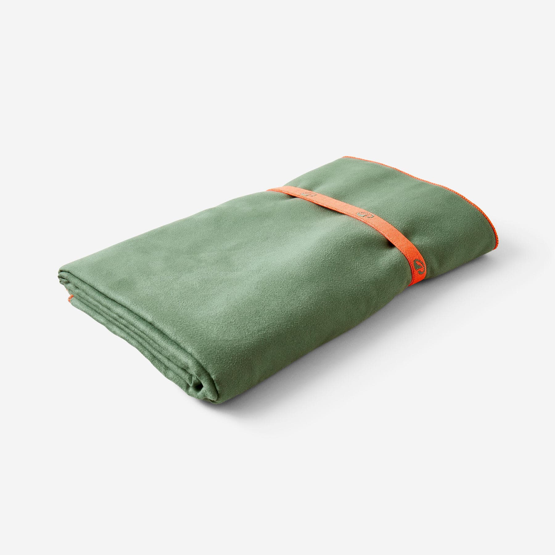 حوله نابایجی مایکروفایبر دکتلون – یشمی Nabaiji Microfiber Towel – XL – Khaki – 110 X 175 cm — تصویر ۳