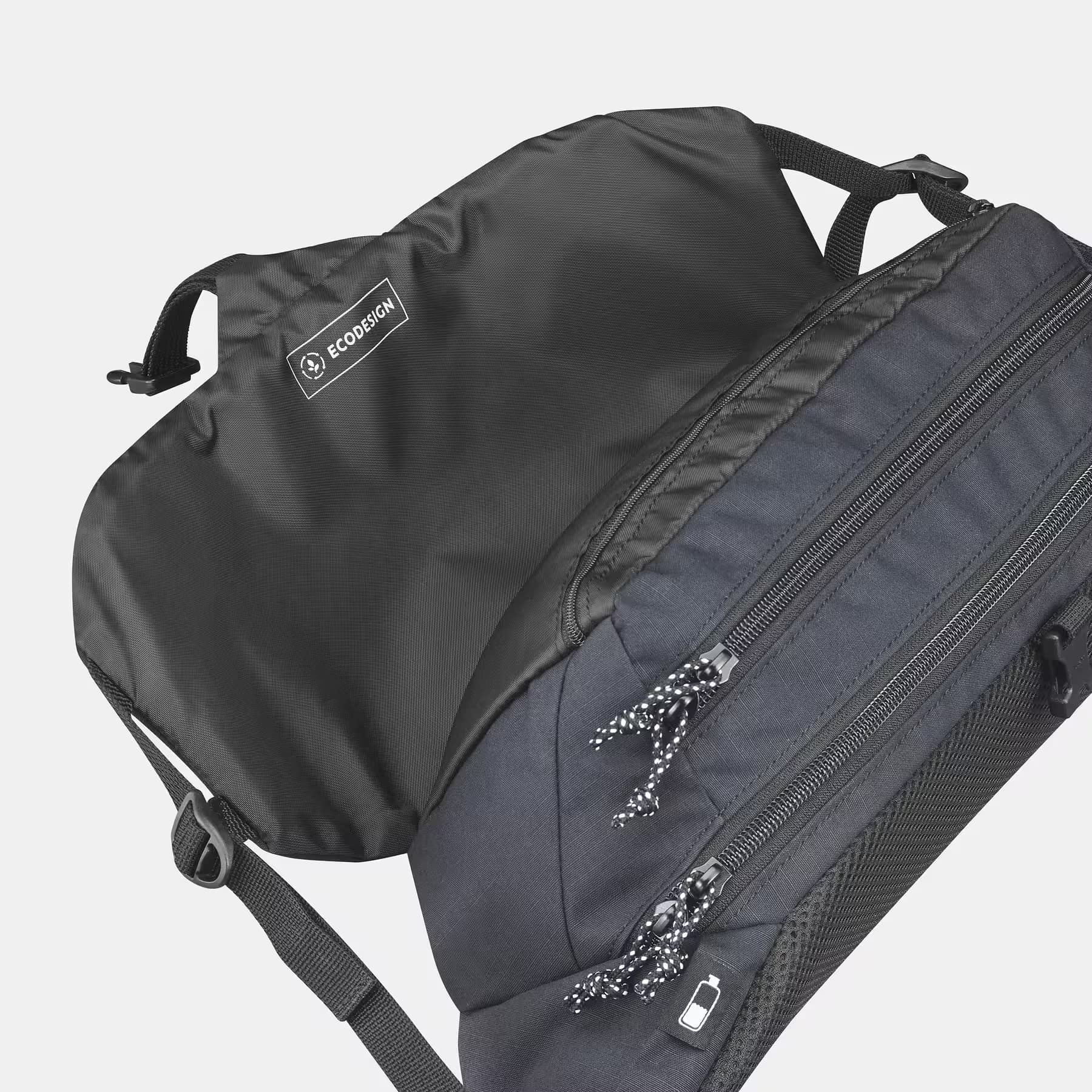 کیف کمری فورکلاز – 7 لیتری Forclaz Waist Bag – 7 Liters – Black – Travel — تصویر ۸