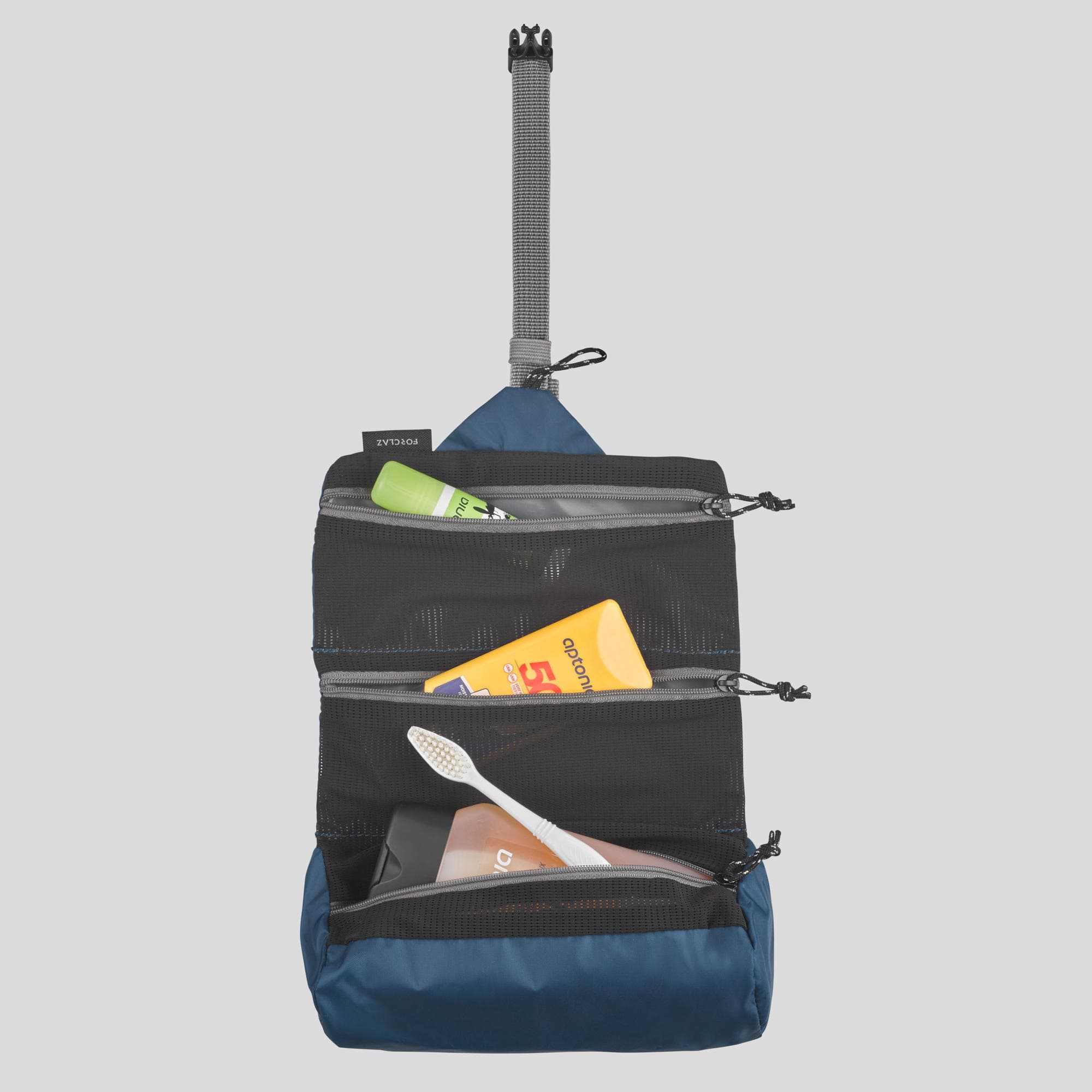 کیف لوازم شخصی فورکلاز بسیار سبک Decathlon Forclaz Foldable Maintenance Bag – ULTRALIGHT — تصویر ۵
