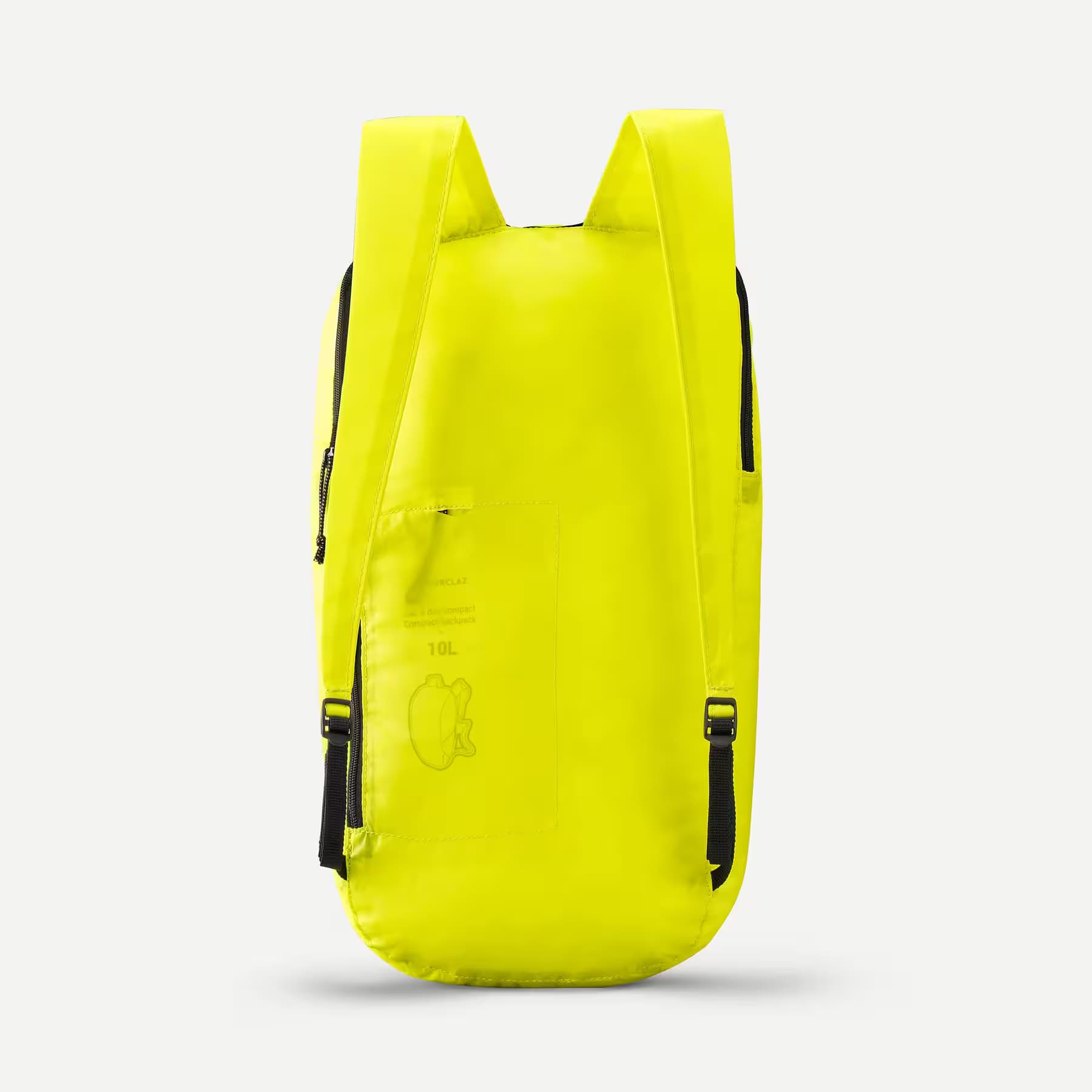 کوله حمل 10 لیتری فورکلاز دکتلون Forclaz Compact Backpack – 10 Liter – Yellow – Travel — تصویر ۳