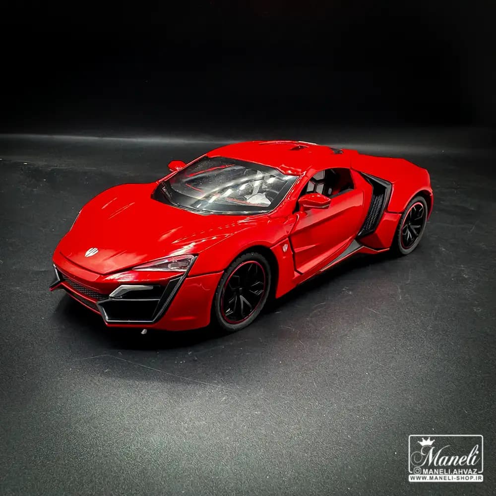 ماشین اسباببازی فلزی عقبکش لایکن (Lykan HyperSport)