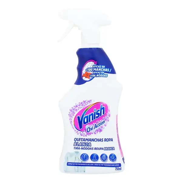 اسپری لکه بر لباس ونیش Vanish مناسب لباس های سفید حجم ۷۵۰ میل — تصویر ۲