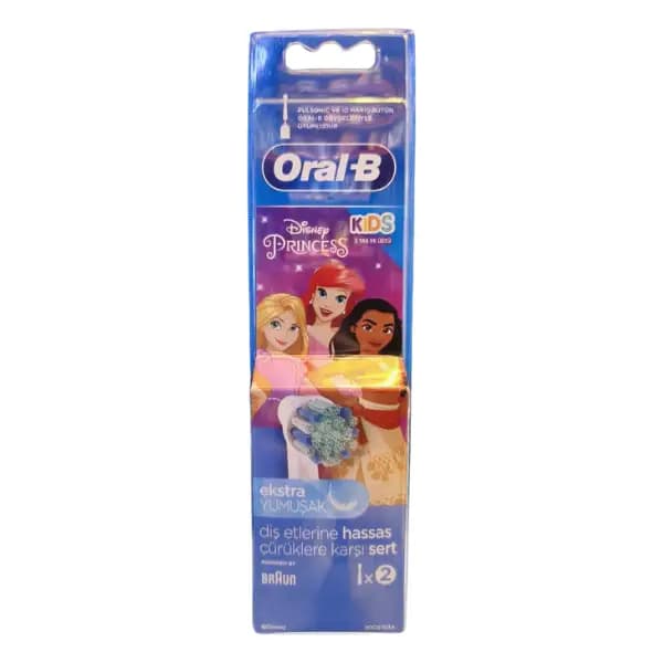 سری یدک مسواک برقی کودک اورال بی Oral-B Mickey Mouse بسته 2 عددی — تصویر ۲