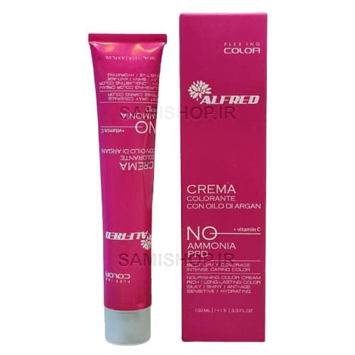 رنگ موی بدون آمونیاک آلفرد ALFRED ، شماره 6c شکلاتی