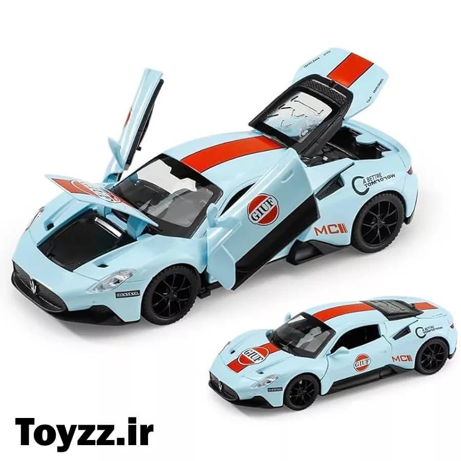 ماکت ماشین فلزی طرح مازراتی مدل Maserati MC20 GIUF edition — تصویر ۳
