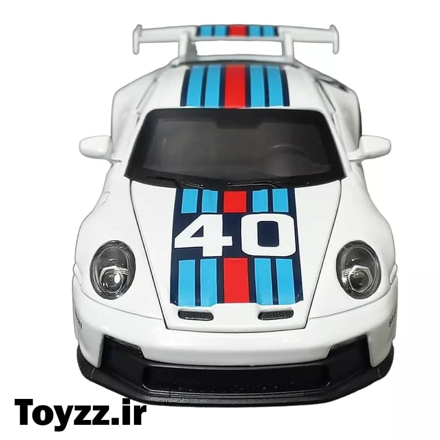 ماکت ماشین فلزی طرح پورشه 911 مدل porsche 911 GT3 RS martini racing livery — تصویر ۳