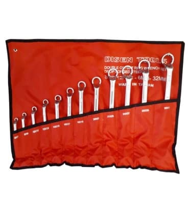 سری آچار 12 عددی دوسر رینگی دیزین DISEN TOOLS