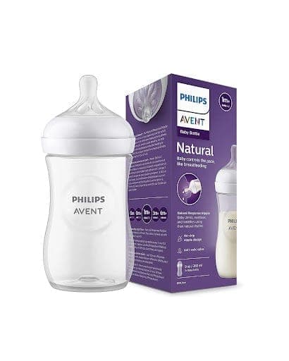 شیشه شیر 260 میل اونت سری ریسپانس – طرح ساده