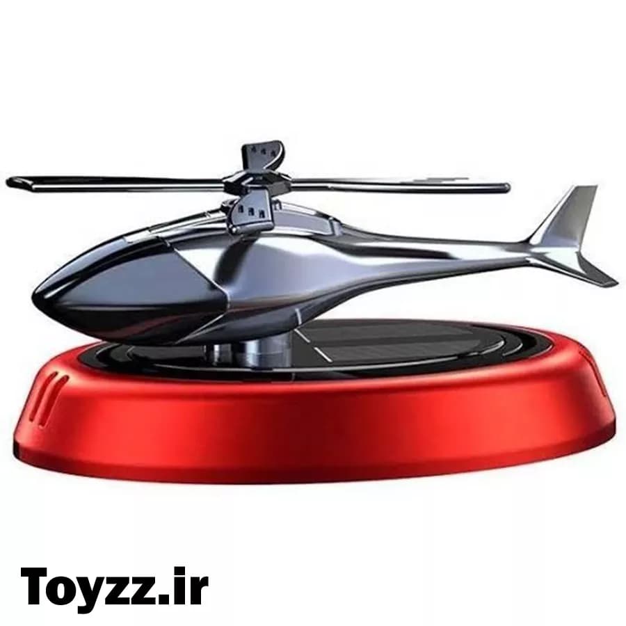 خوشبو کننده هلیکوپتر خورشیدی مدل Helicopter Solar Car Air Freshener — تصویر ۳