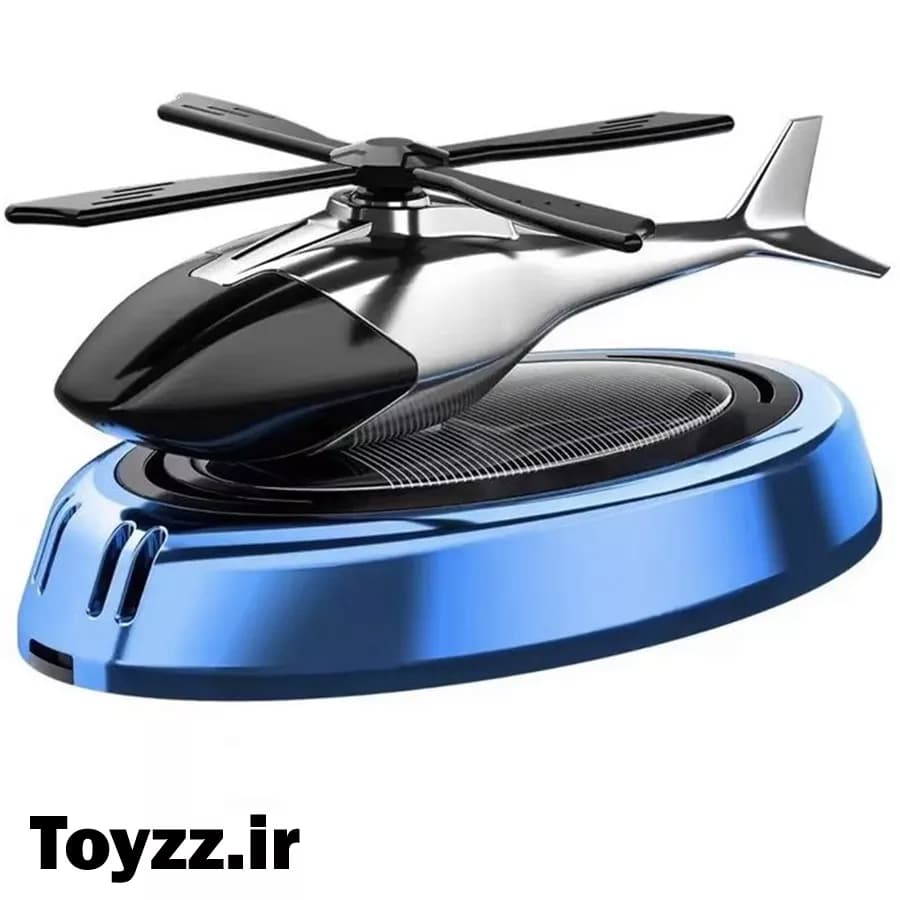 خوشبو کننده هلیکوپتر خورشیدی مدل Helicopter Solar Car Air Freshener — تصویر ۲