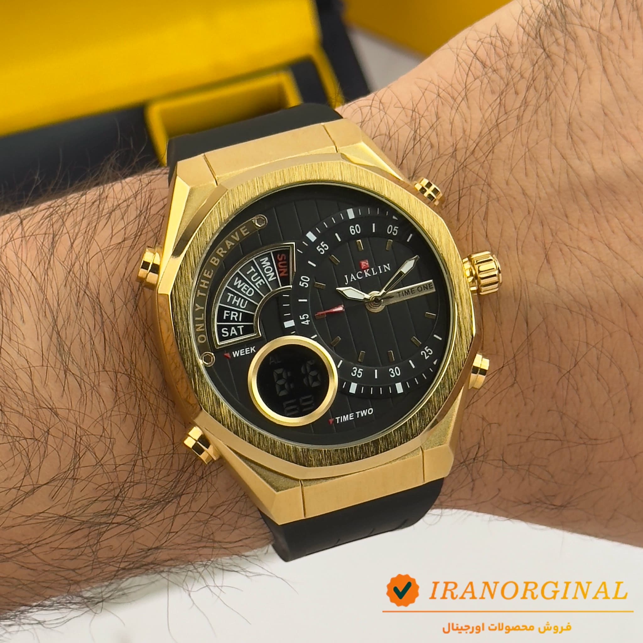 ساعت جاکلین مردانه Jacklin Dual Time 1399517MM — تصویر ۳