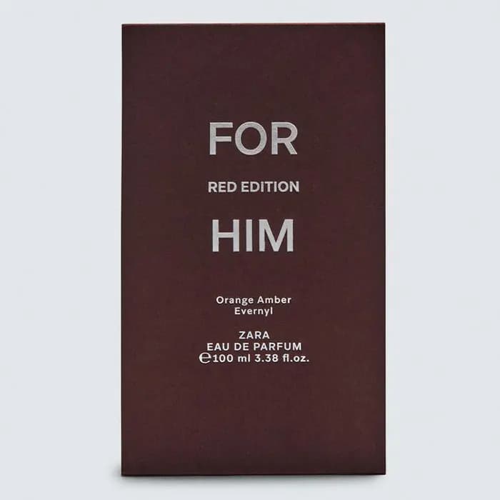 عطر مردانه زارا فور هیم رد ادیشن For Him Red Edition — تصویر ۳
