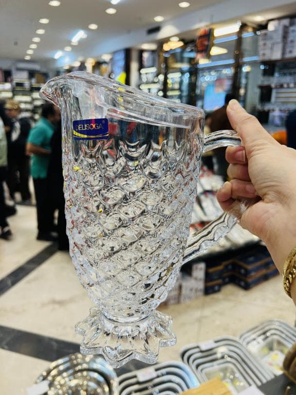 پارچ و لیوان 6 عددی کریستال برند دلی DSZB023/L7 — تصویر ۶
