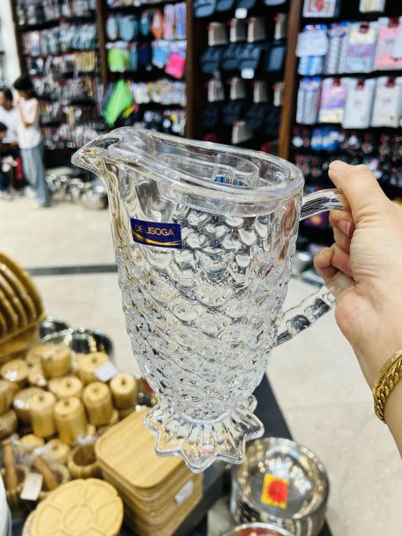 پارچ و لیوان 6 عددی کریستال برند دلی DSZB023/L7 — تصویر ۴