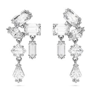 گوشواره سفید سواروسکی اورجینال Swarovski Mesmera damla küpeler 5665825