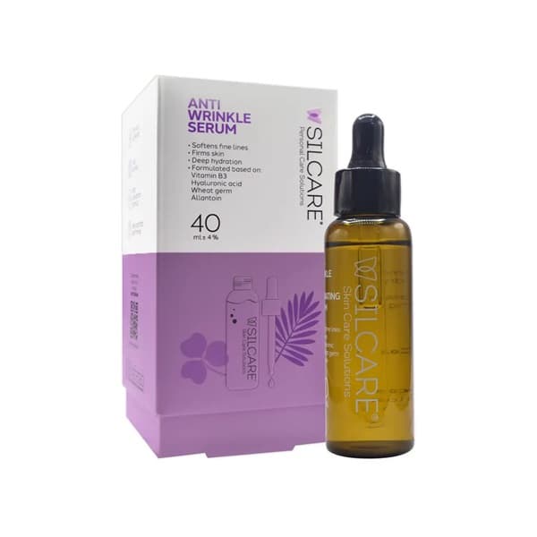 سرم ضد چروک و آبرسان صورت سیلکر ۴۰ میلی لیتر | Silcare Anti Wrinkle Serum 40 ml
