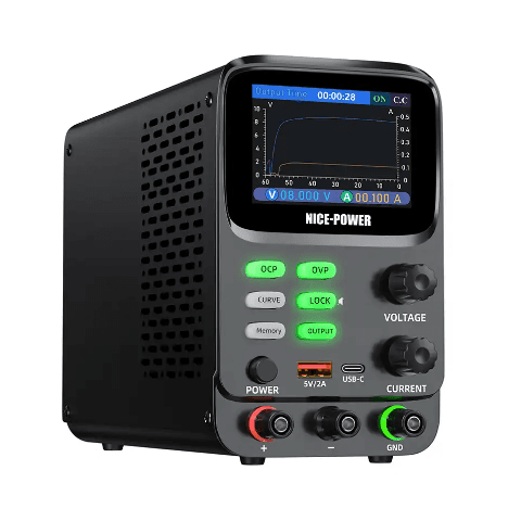 منبع تغذیه حافظه دار 30 ولت 10 آمپر نایس پاور Nice-Power SPPS-K3010 — تصویر ۲