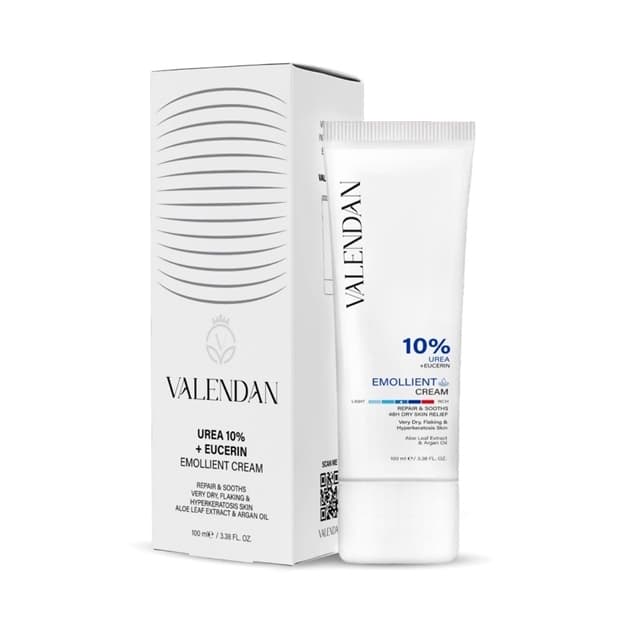 کرم مرطوب کننده پوست حاوی اوره ۵% ولندان ۱۰۰ میلی لیتر | Valendan urea 5% cream 100ml — تصویر ۲