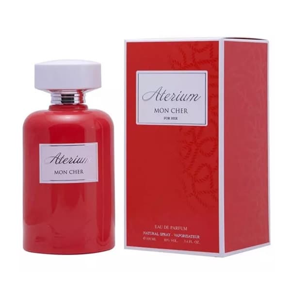 ادوپرفیوم زنانه آتریوم مدل MON CHER حجم ۱۰۰ میلیلیتر | Aterium MON CHER Eau De Parfum For Woman 100 ml