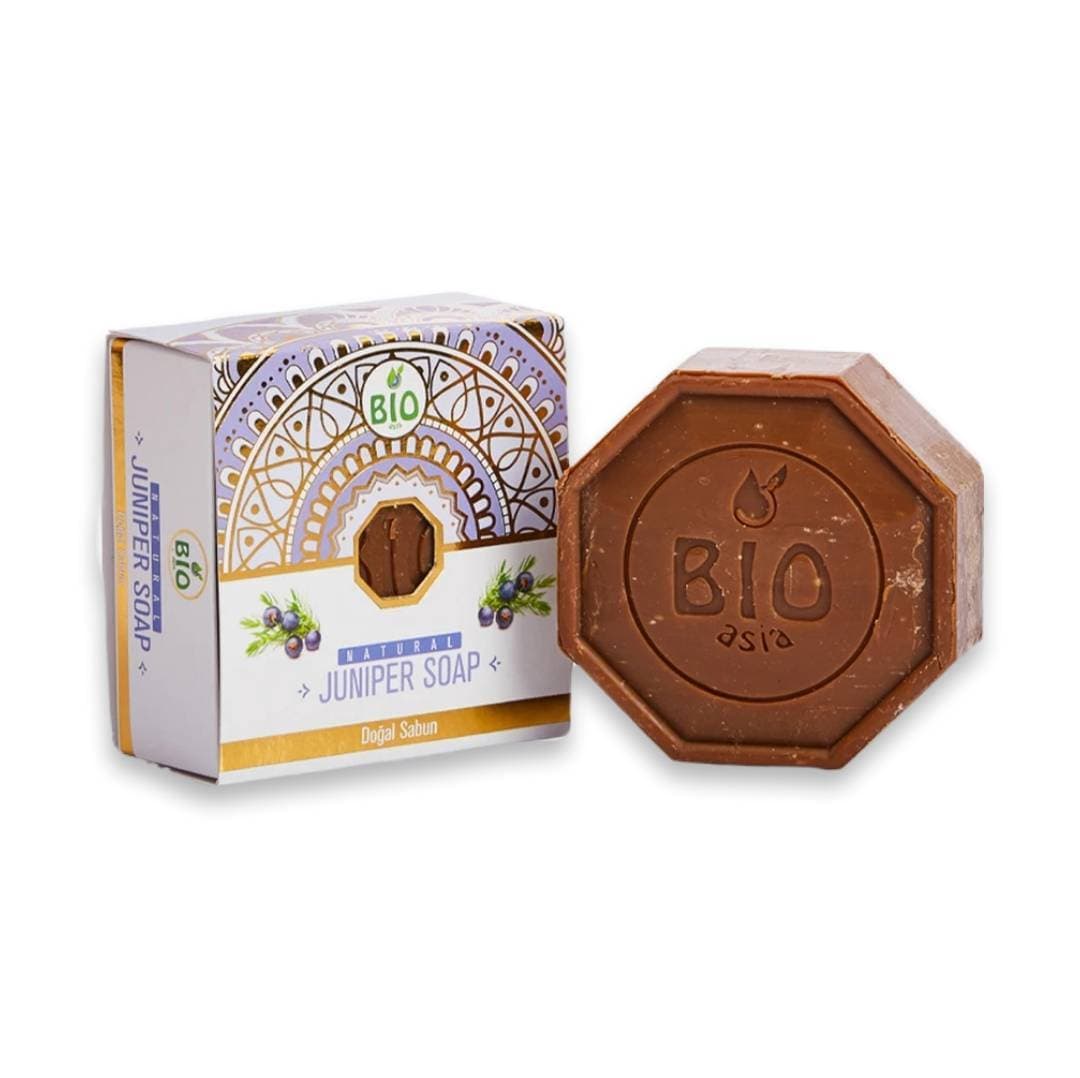صابون گیاهی درخت سرو کوهی بیو آسیا BIO asia مدل Juniper Soap حجم 150 گرم