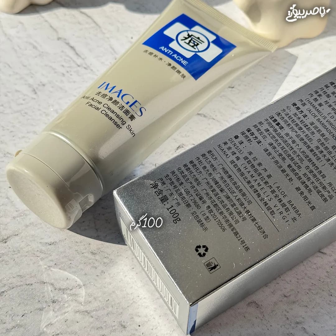 فوم شستشو صورت ضد جوش و آکنه ایمیجز — تصویر ۳