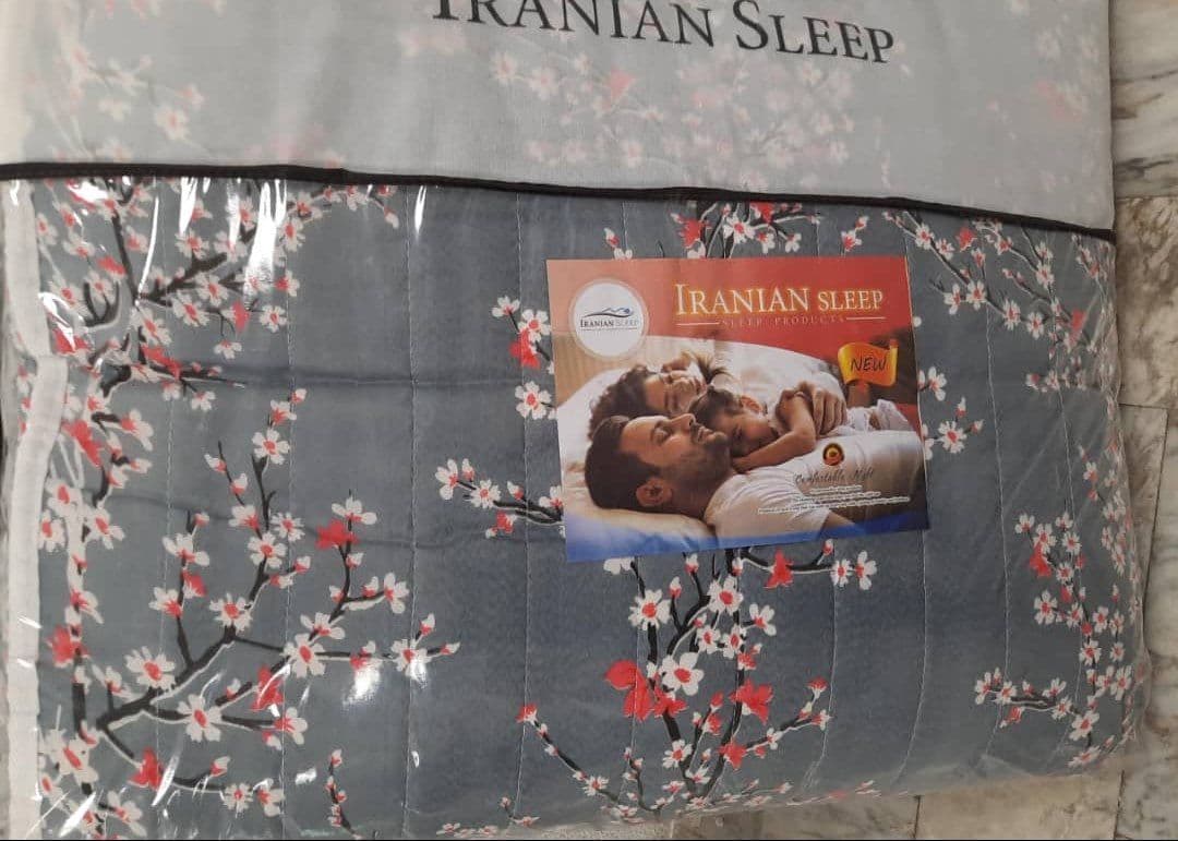 تشک مهمان دونفره بالین بسیار متراکم سفید — تصویر ۴