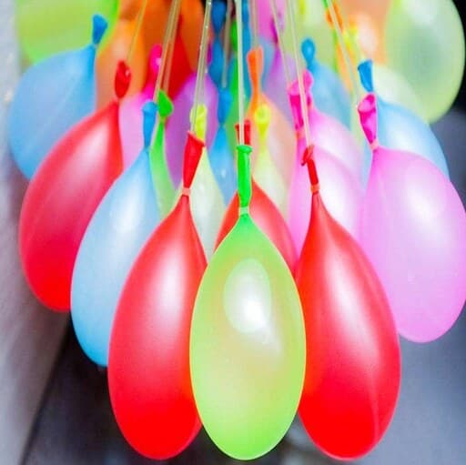 بادکنک آبی مدل happy baby balloons مجموعه 111 عددی — تصویر ۳