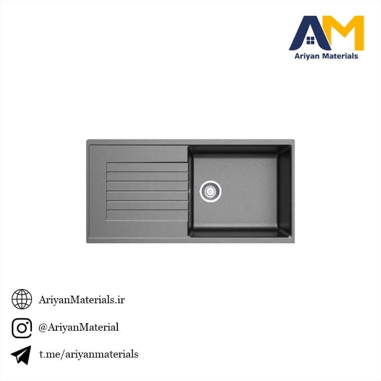 سینک ظرفشویی گرانیتی کن مدل SimoneD10
