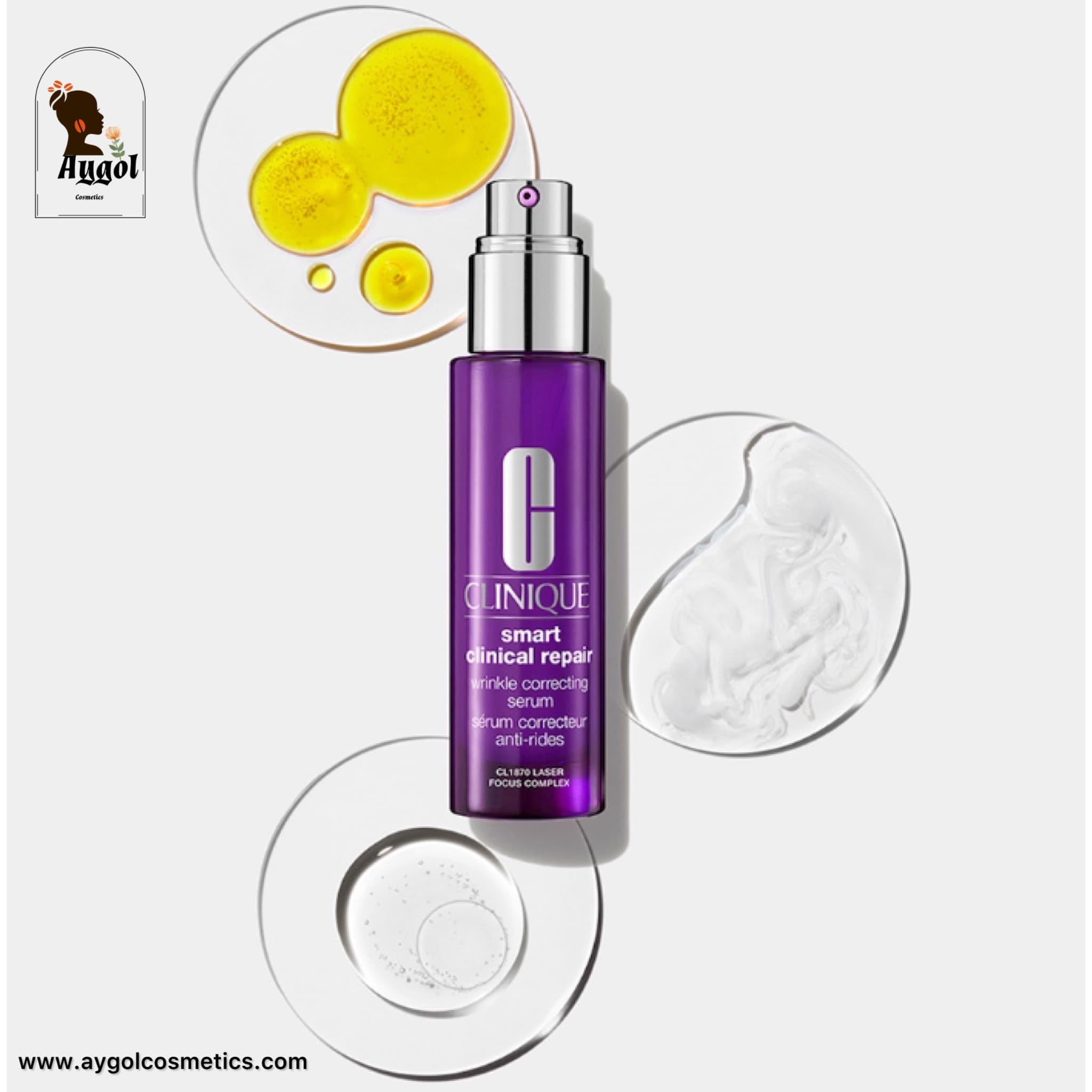 سرم ضد چروک کلینیک مدل اسمارت کلینیکال ریپیر Clinique Smart Clinical Repair Wrinkle Correcting Serum — تصویر ۲