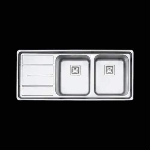 سینک پرنیان استیل PS 1226 راست
