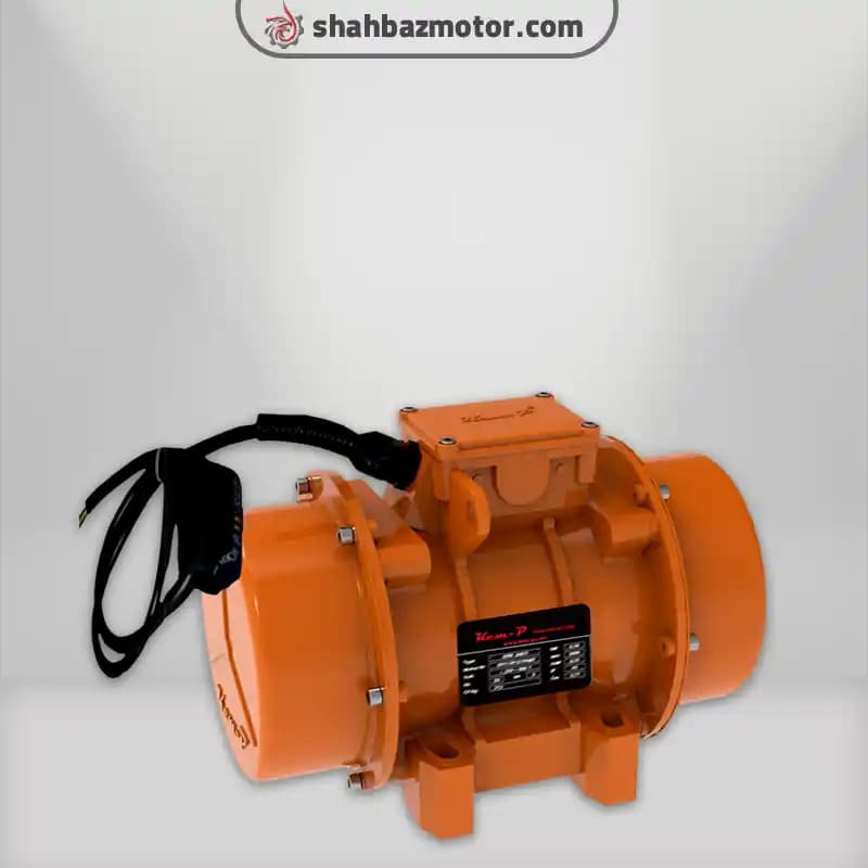 موتور ویبره کمپ 0.16kw تک فاز 200 کیلو ضربه 3000 دور