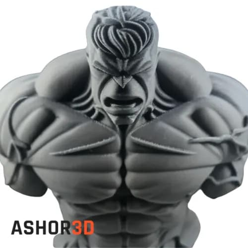 فیگور هالک پرینت سه بعدی Ashor3D