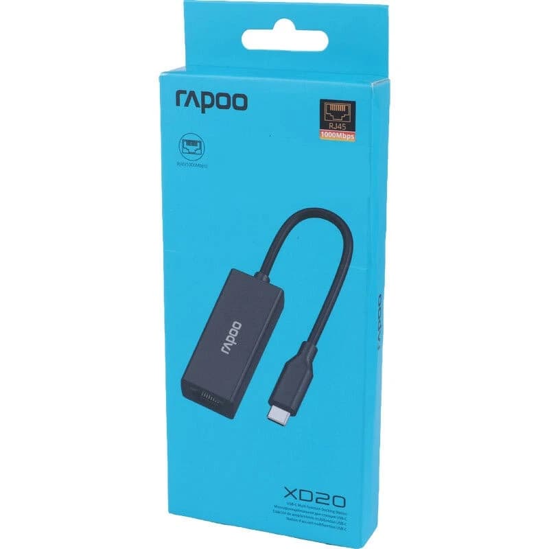 مبدل USB-C به LAN رپو مدل XD20 — تصویر ۵