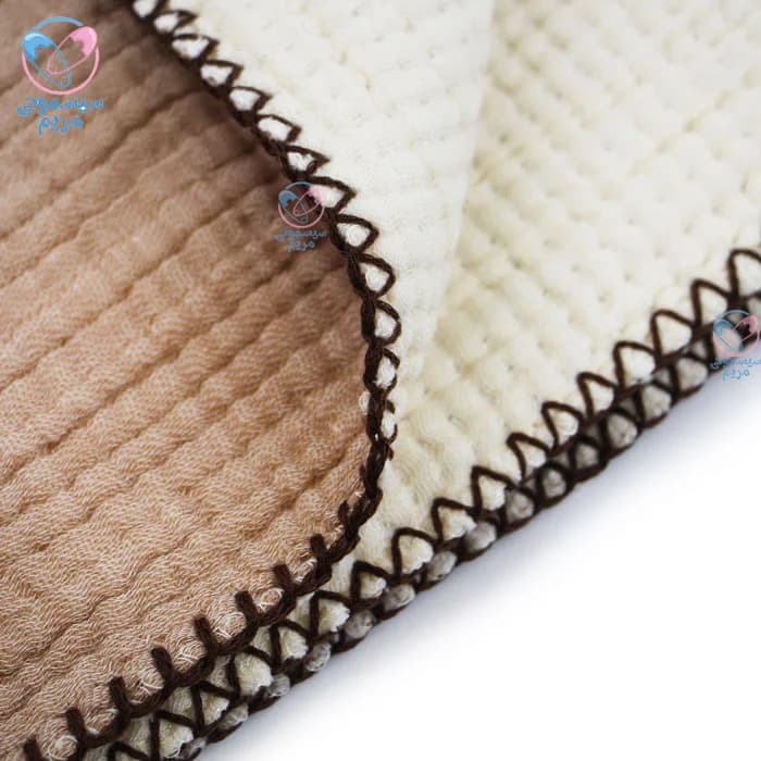 پتو دورپیچ نخی ضخیم ببسی Bebessi 4095 — تصویر ۳