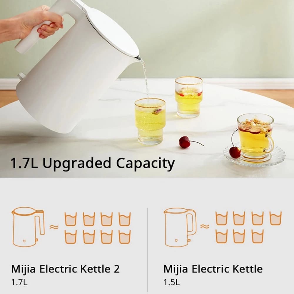 کتری هوشمند شیائومی مدل Mijia Electric 1.7L Kettle 2 MJDSH04YM — تصویر ۳