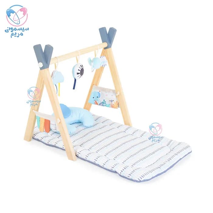 پلی جیم چوبی کونیگ کیدز فیل Konig Kids 63588 — تصویر ۲