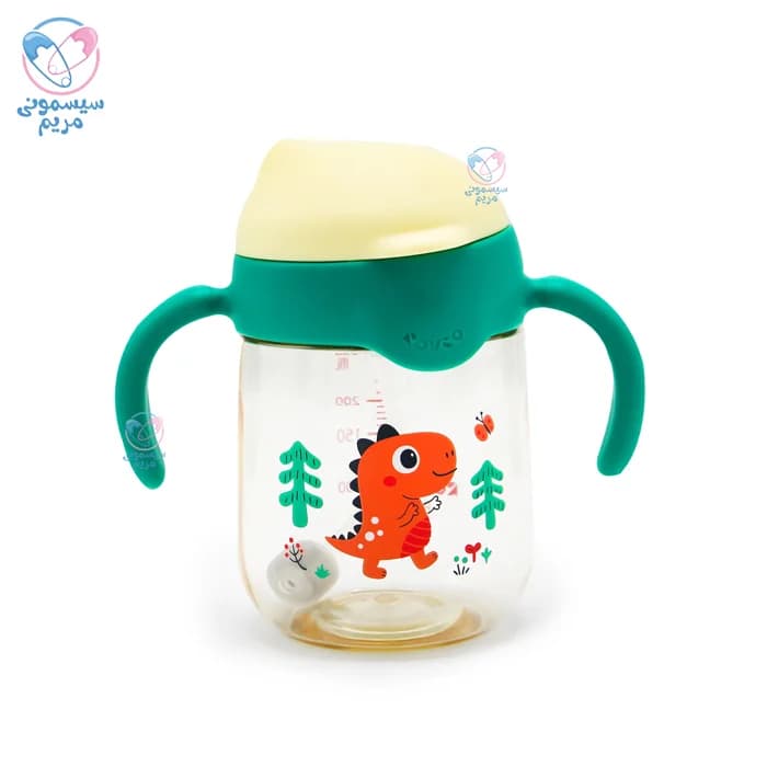 لیوان دسته دار نی دار 250 میل رووکو دایناسور Rovco 10682 — تصویر ۴