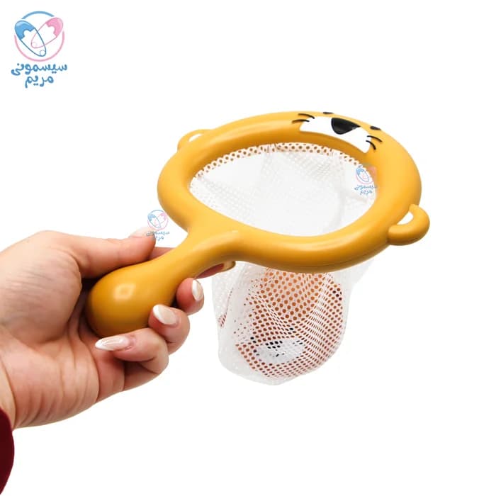 ست اسباب بازی حمام سیلیکونی با تور ماهیگیری کونیگ کیدز خرس Konig Kids 695 — تصویر ۳