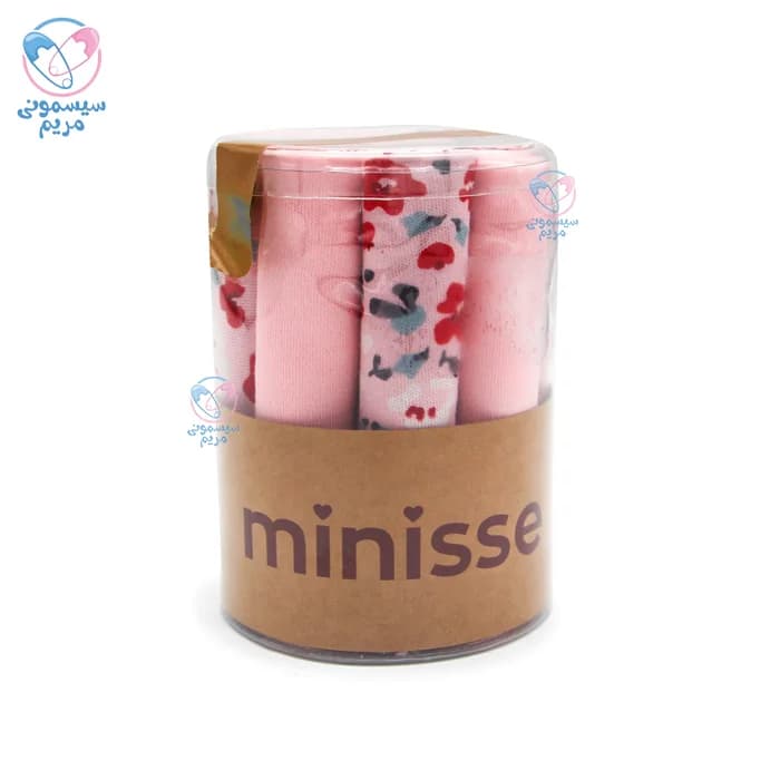 دستمال دست و صورت 10 عددی استوانه ای مینیسه Minisse 4921 — تصویر ۲