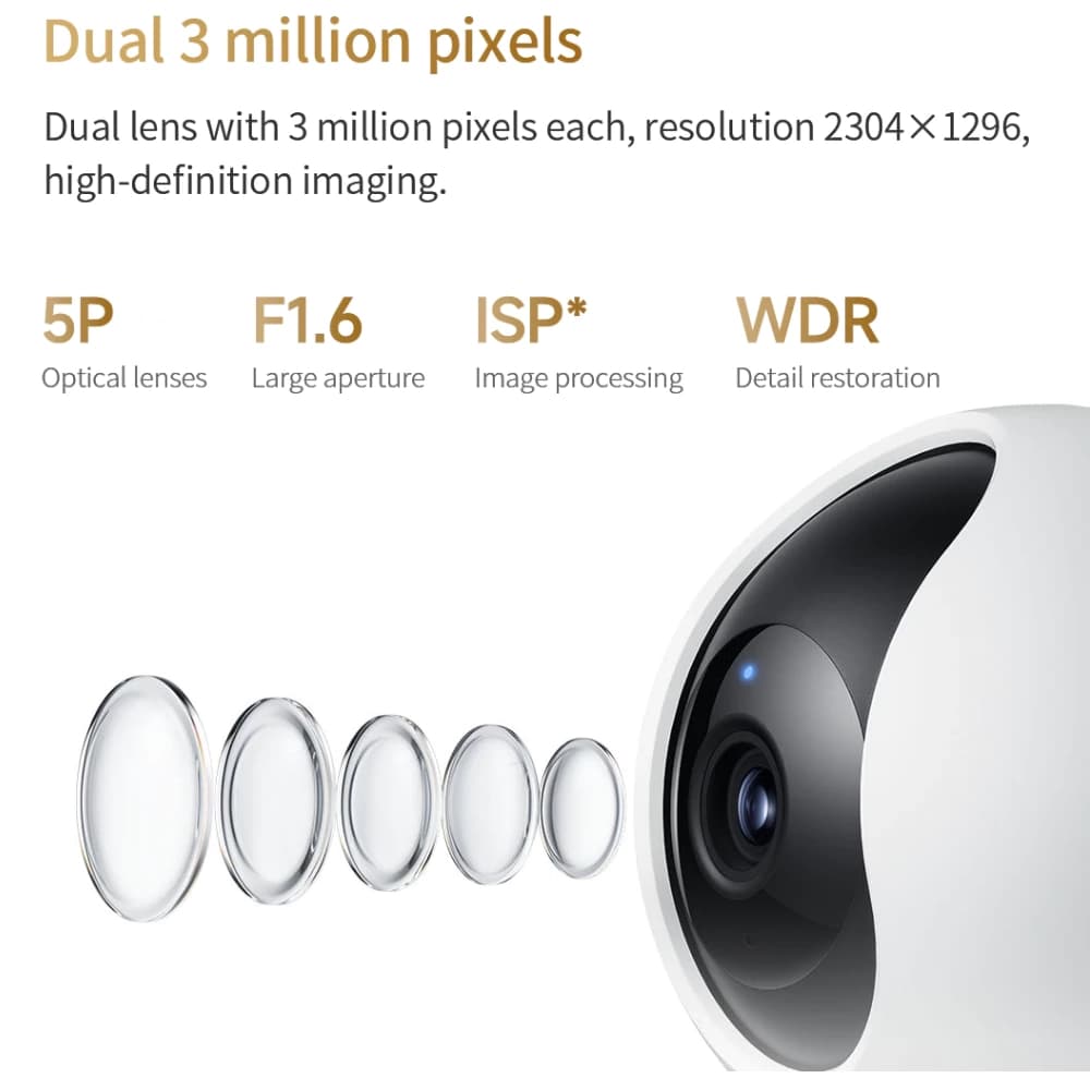 دوربين نظارتی هوشمند شیائومی مدل Xiaomi Smart Camera C300 Dual — تصویر ۲