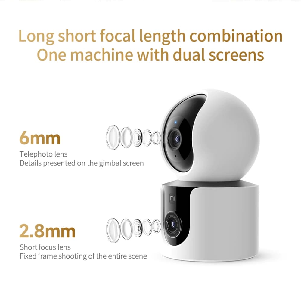 دوربين نظارتی هوشمند شیائومی مدل Xiaomi Smart Camera C300 Dual — تصویر ۷