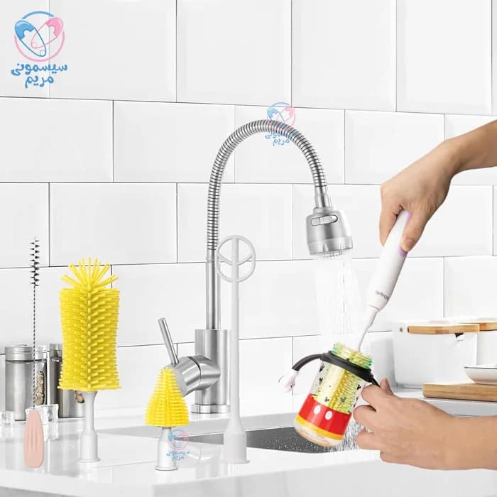 شیشه شور شارژی دو تیکه کوچک — تصویر ۷