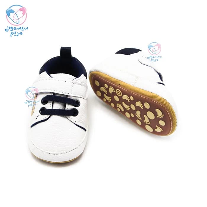 پاپوش چسب و بند پشت قهوه ای مستر شوز Mr Shoes — تصویر ۲