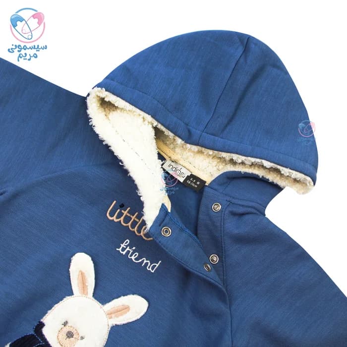 ست هودی شلوار ایندیگو هوپی 24228 Indigo — تصویر ۲