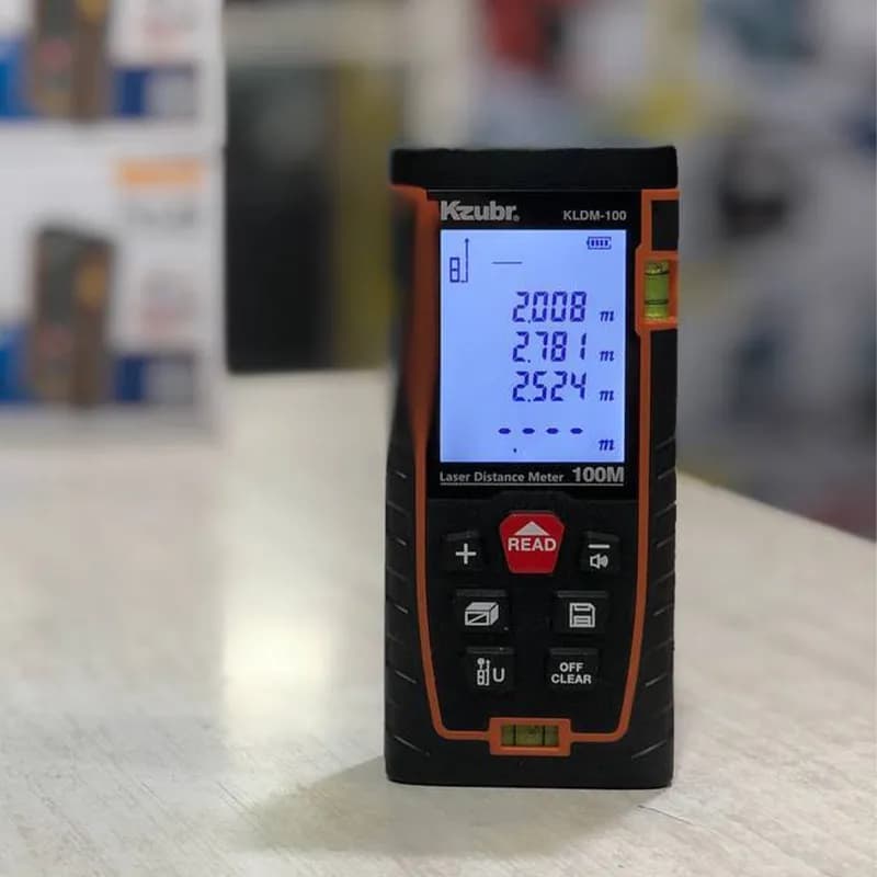 متر لیزری زوبر kzuber مدل KLDM-100 — تصویر ۲