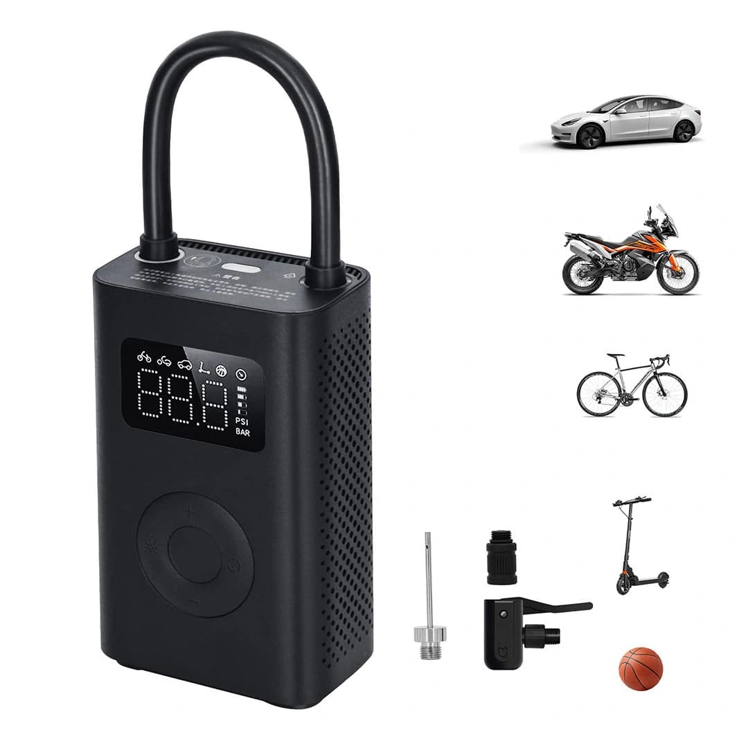 پمپ باد شارژی شیائومی Mi Air Compressor 2 MJCQB06QW — تصویر ۲