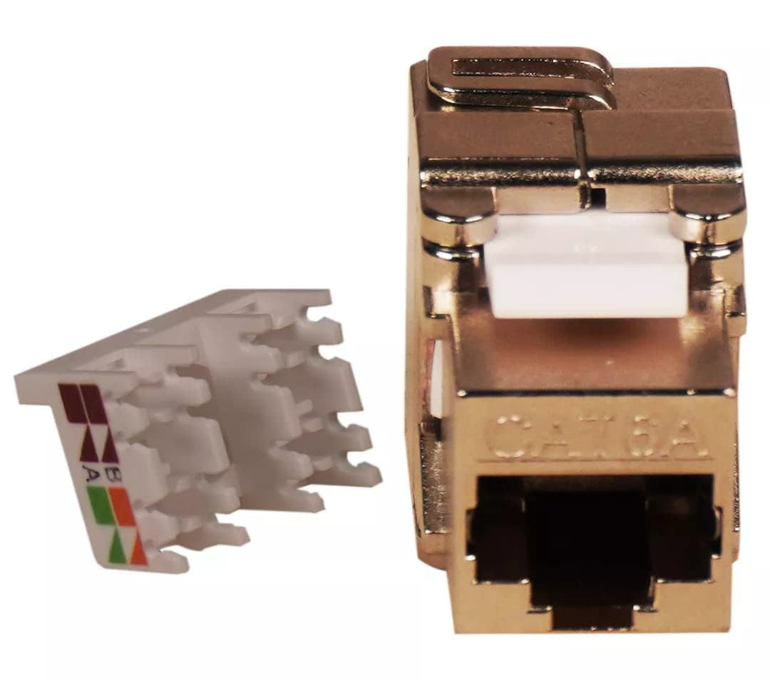 کیستون Cat6A STP کی نت K-N1116 — تصویر ۱۰