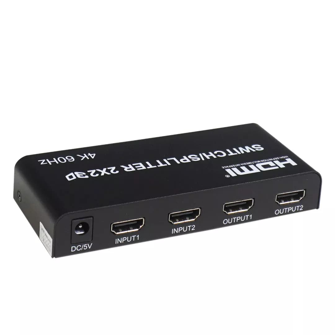 سوییچ اسپلیتر 2 در 2 HDMI کی نت K-SS22 — تصویر ۹