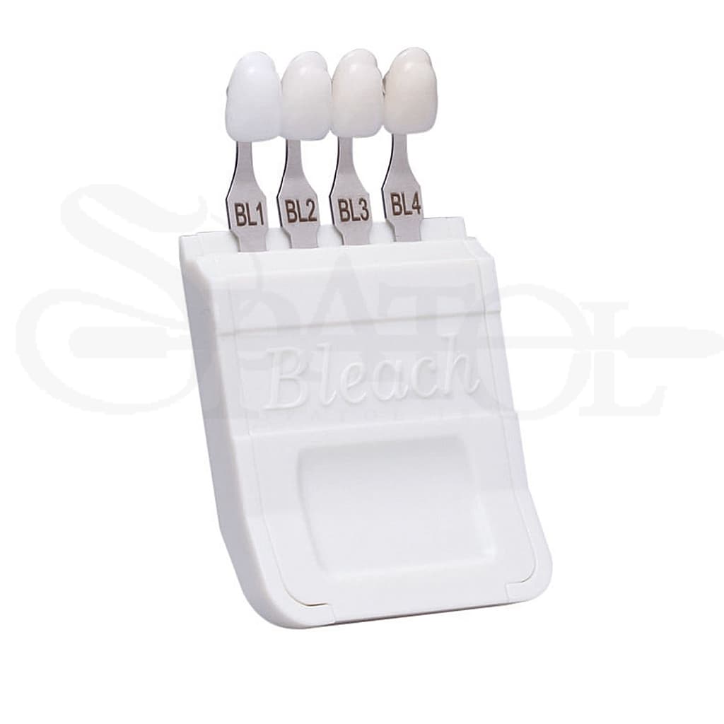 نمونه رنگ بلیچ ایوکلار Ivoclar Bleach Shade Guide