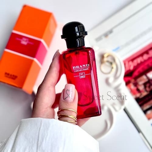 عطر ادکلن مینی هرمس ادو روبارب اکارلت برند کالکشن | Hermes Eau de Rhubarbe Ecarlate Brand Collection حجم 25 میل کد 393 — تصویر ۲